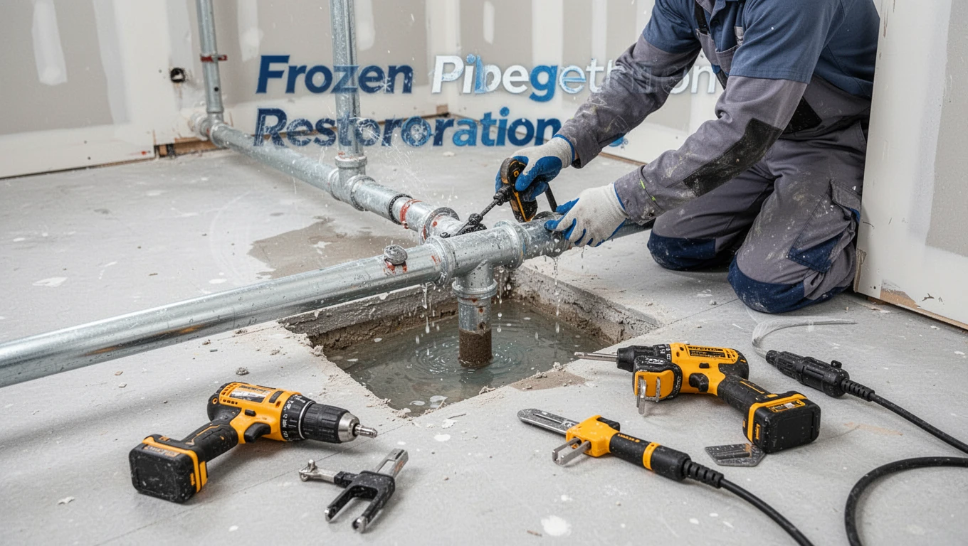 Frozen Pipe Restoration